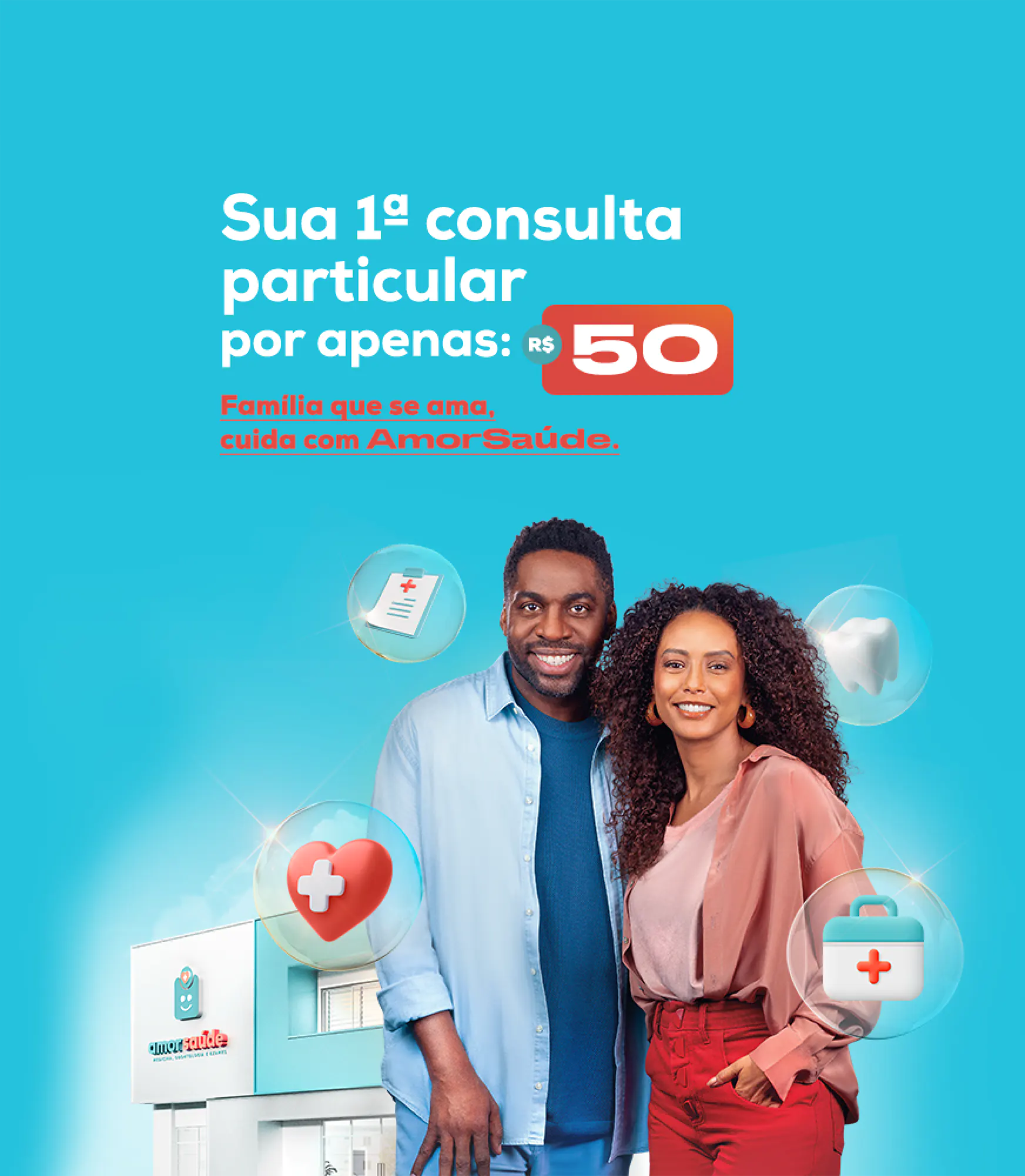 Imagem principal da campanha